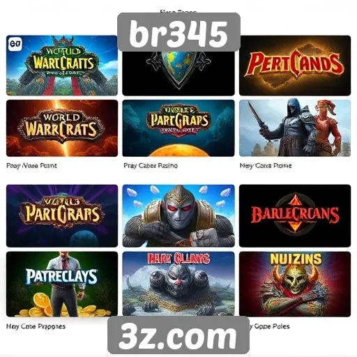 Principais jogos disponíveis no br345